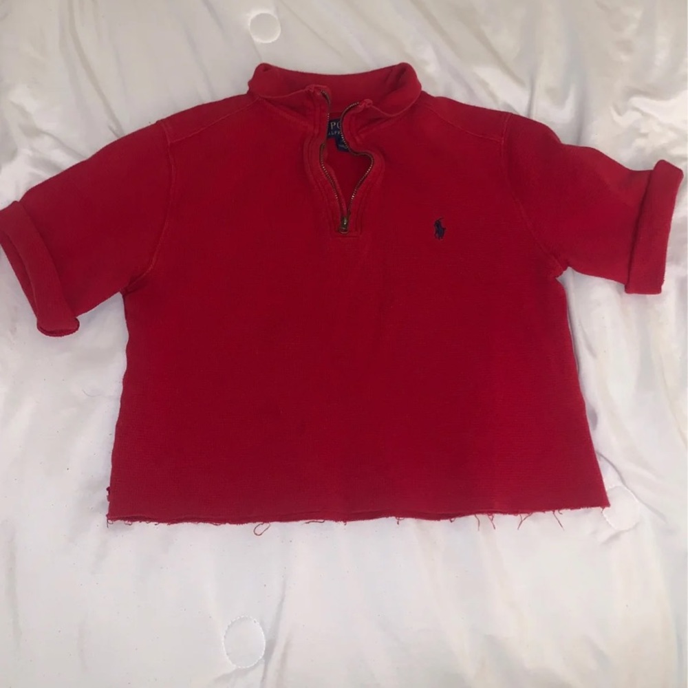 Polo crop top